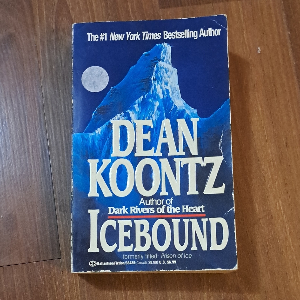 Dean Koontz 'Icebound' Paperback Book